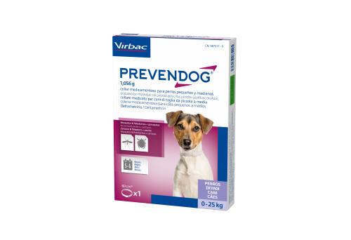 PREVENDOG 5 25KG 2 COLLARI