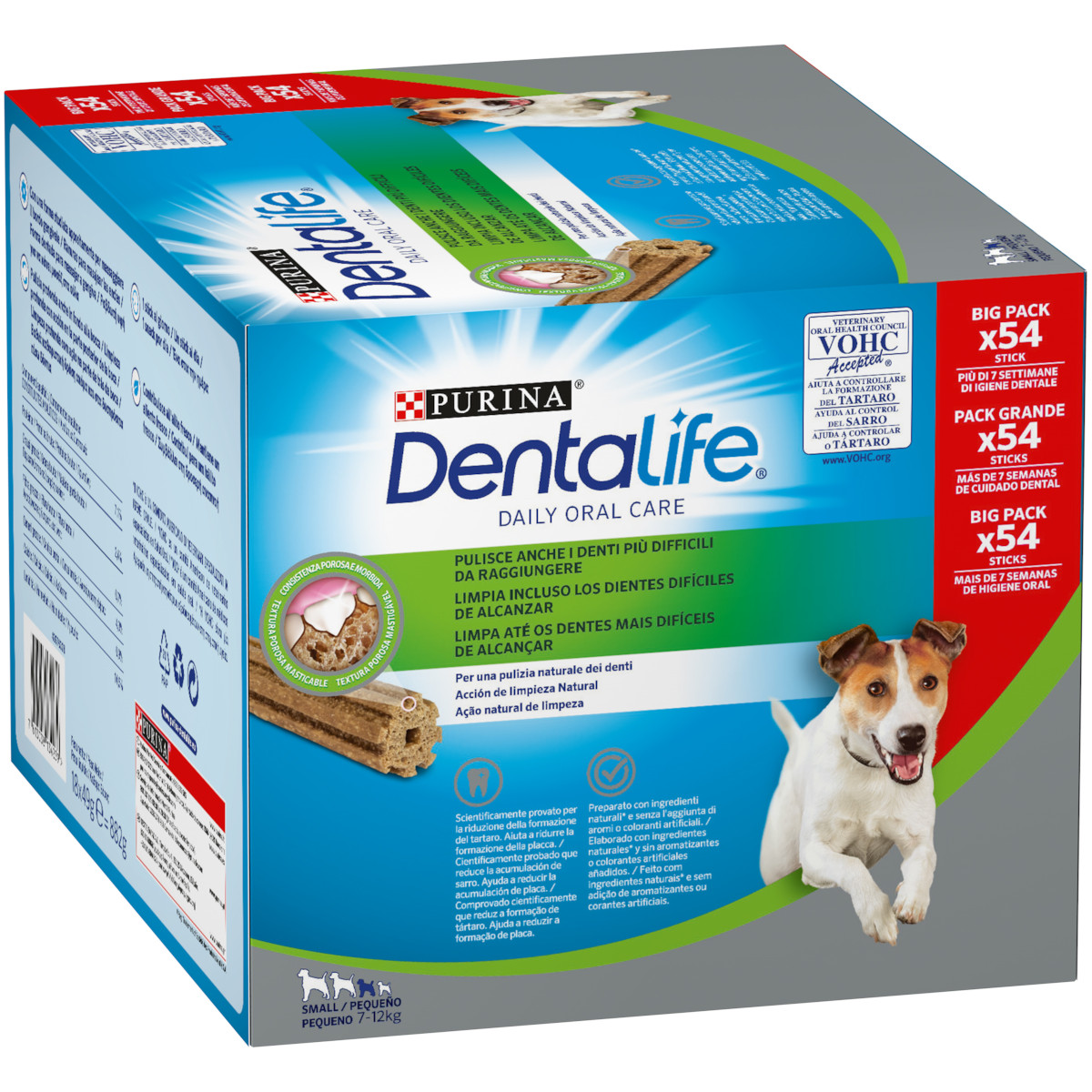 Purina dentalife multipack small 18x49g 54pz
