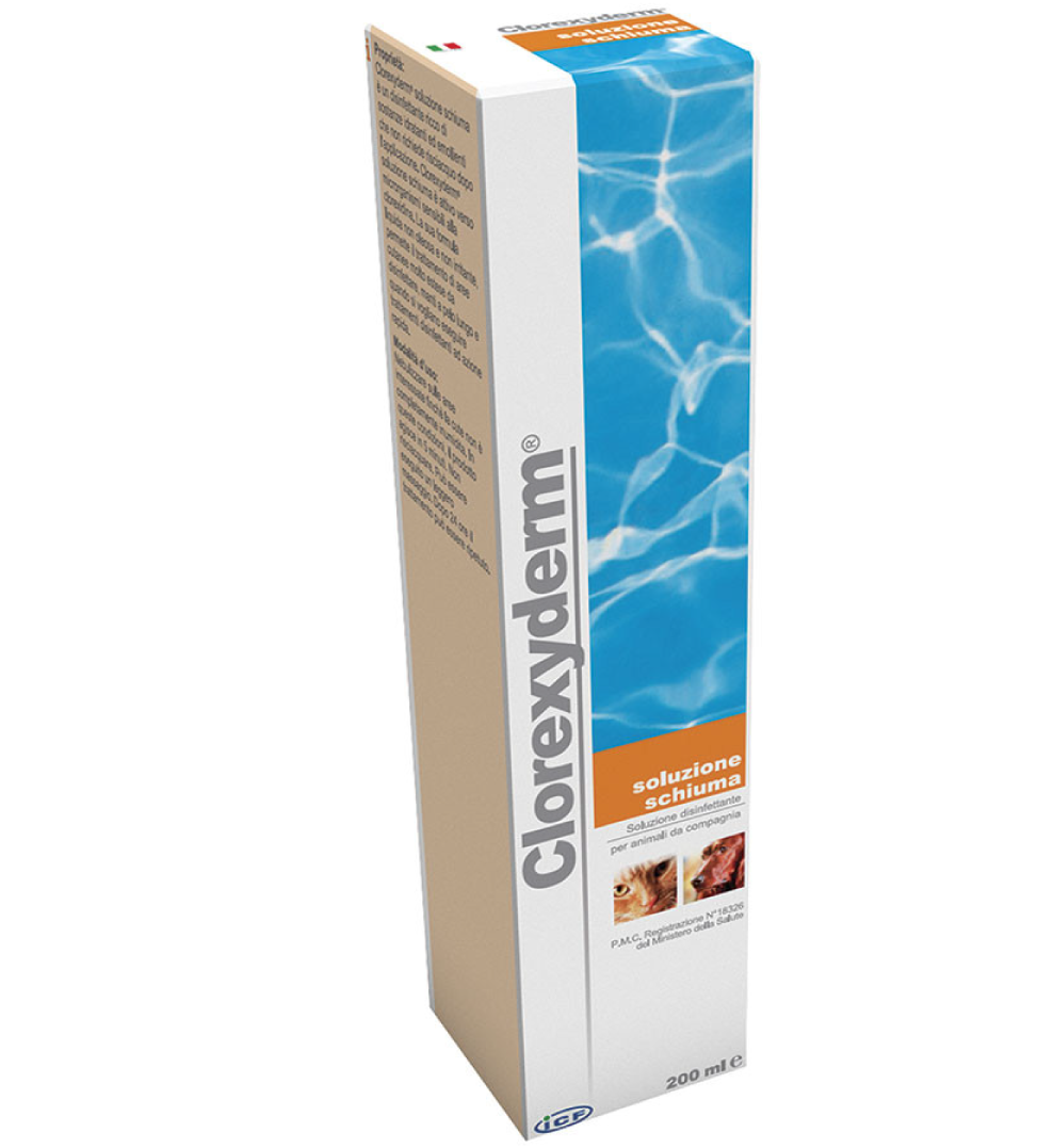 Icf clorexyderm soluzione schiuma 200ml 