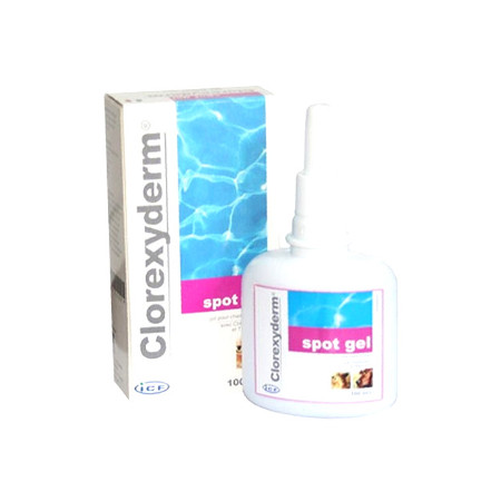 Icf clorexyderm spot gel 100ml 