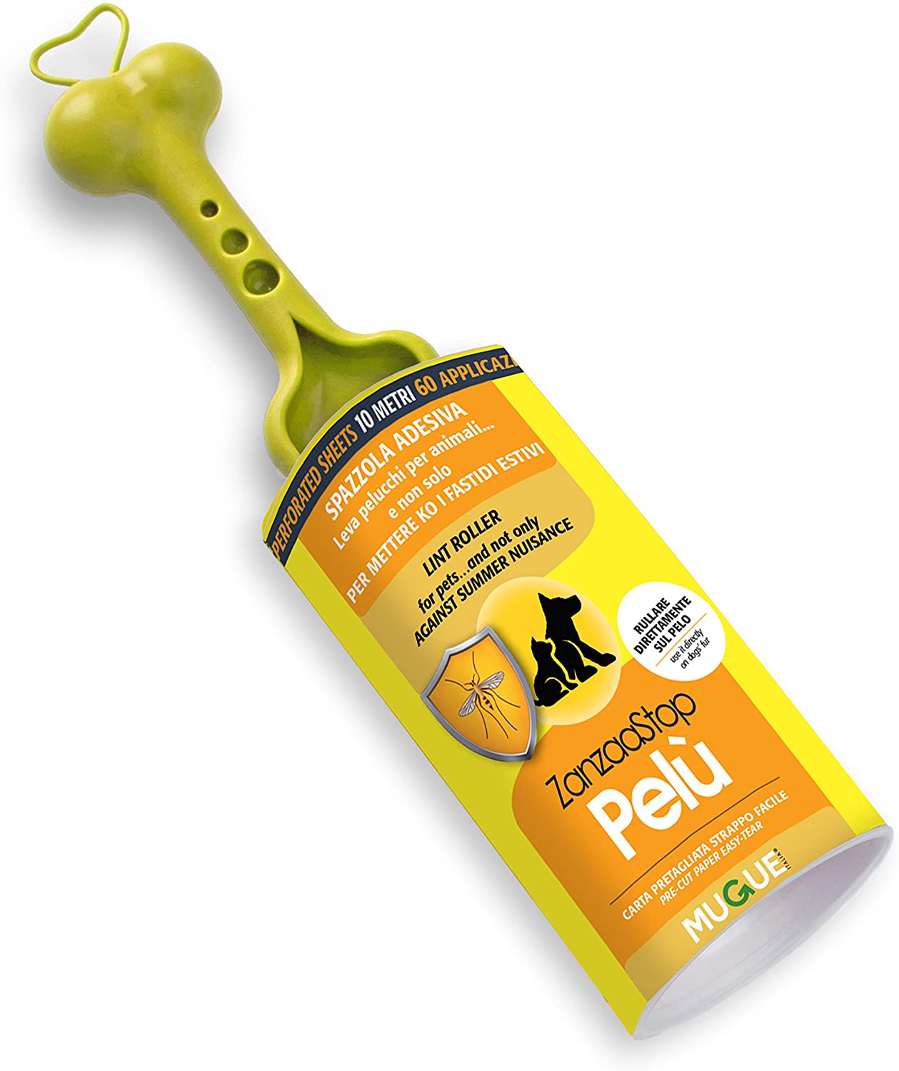 MUGUE SPAZZOLA ADESIVA PELU ZANZAASTOP 10MT