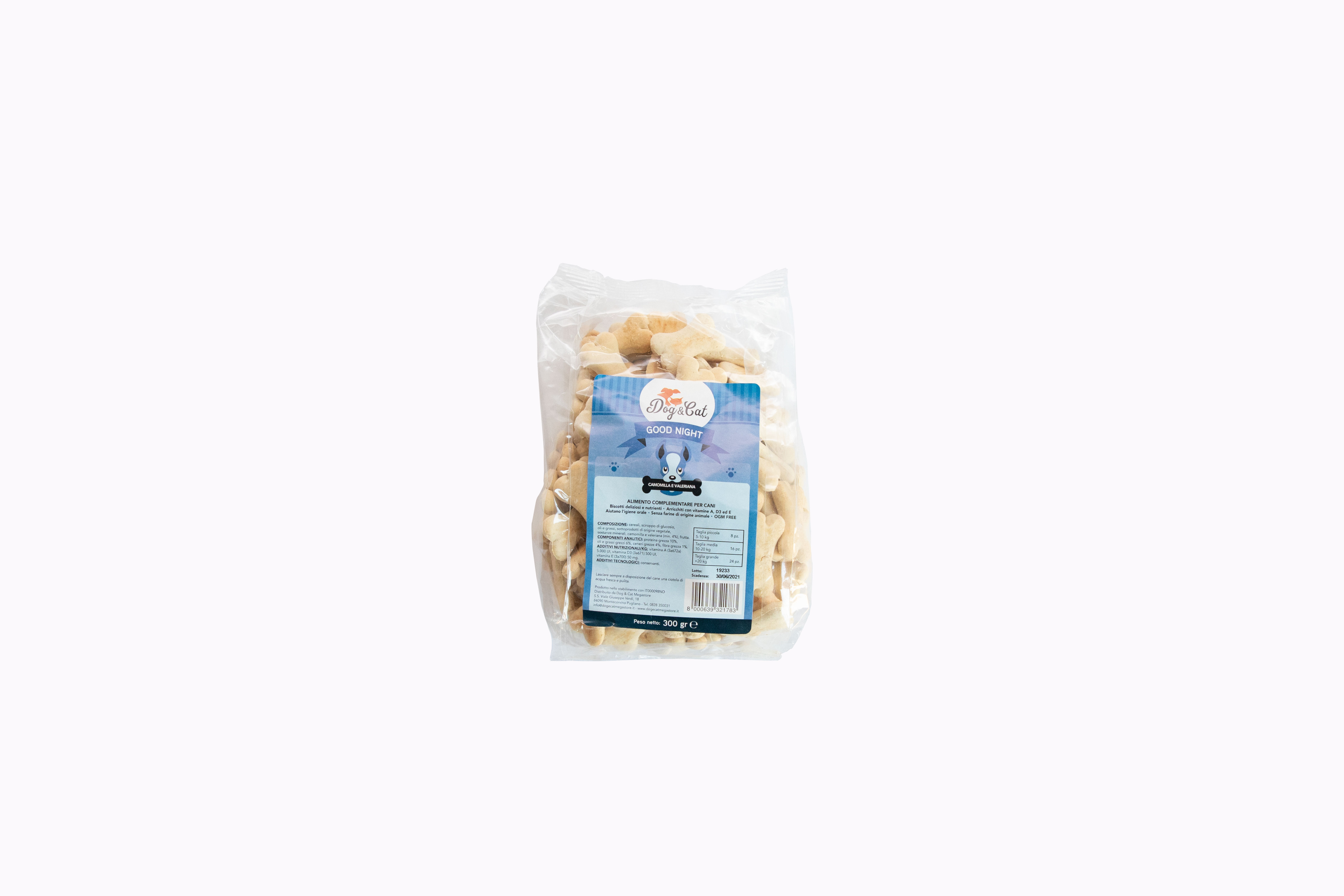 Dogcat biscotti 300g good night