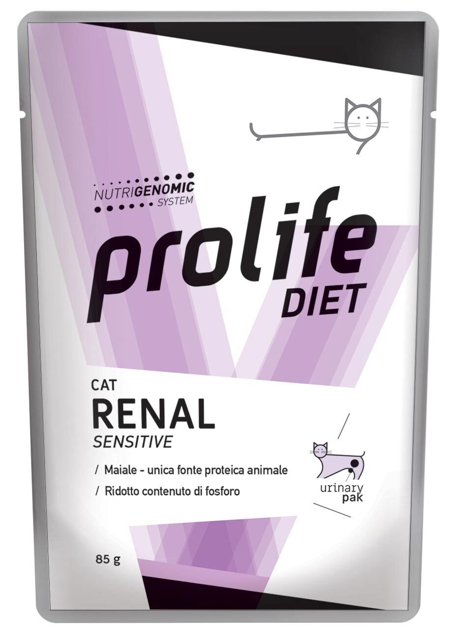 PROLIFE VET GATTO BUSTINA 85G RENAL SENSITIVE 