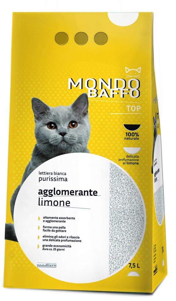 Mondo baffo agglomerante limone 7.5l 