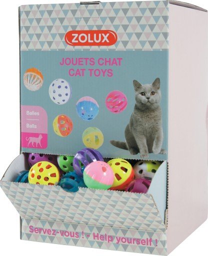 ZOLUX GIOCO GATTO PALLINA SONORA