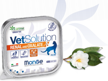 MONGE VET SOLUTION GATTO VASCHETTA 100G RENAL OXAL