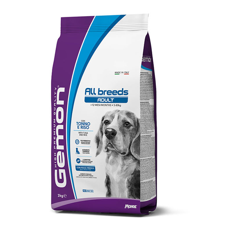 GEMON DOG 15KG MEDIUM ADULT TONNO