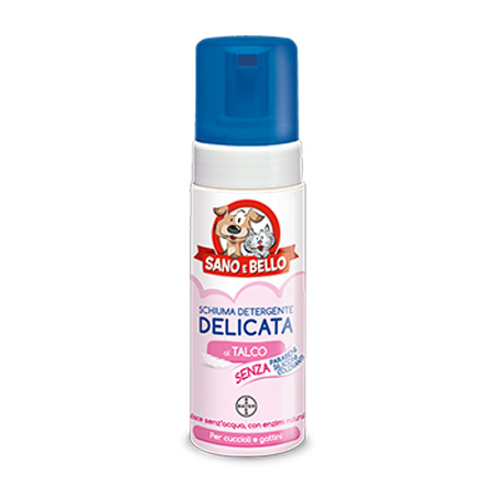 Elanco schiuma detergente delicata cuccioli 150ml 