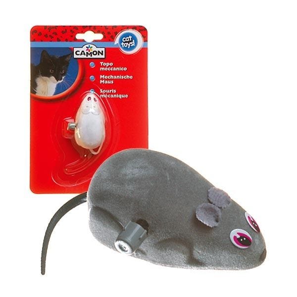 Camon gioco gatto topo meccanico senza pelo 