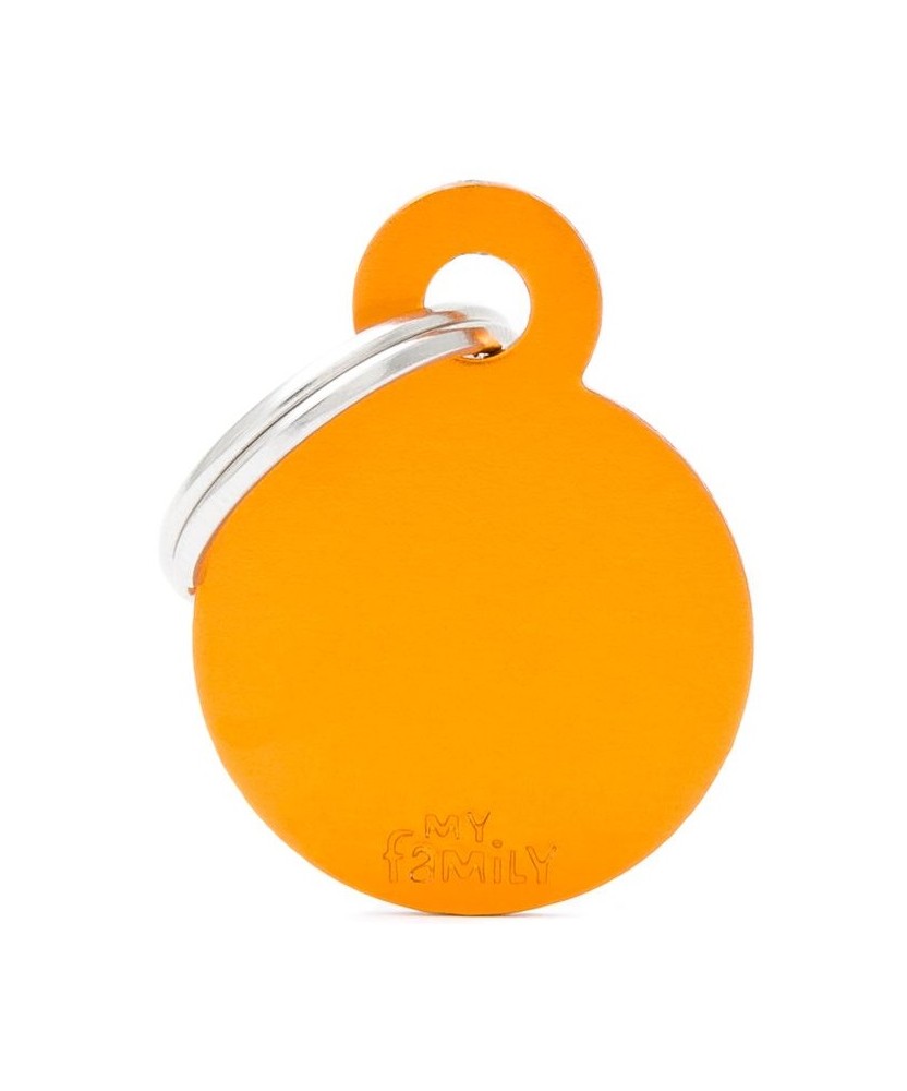 MEDAGLIETTA BASIC CERCHIO ALLUMINIO