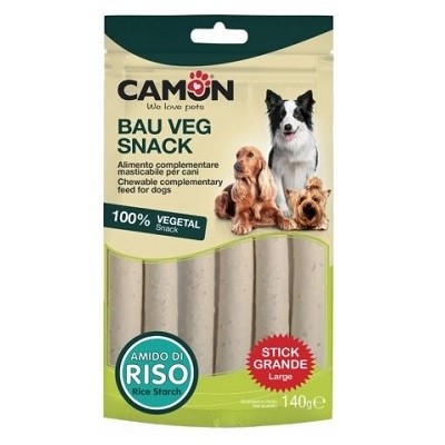 CAMON BASTONCINO LARGE BIANCO AMIDO RISO 5PZ