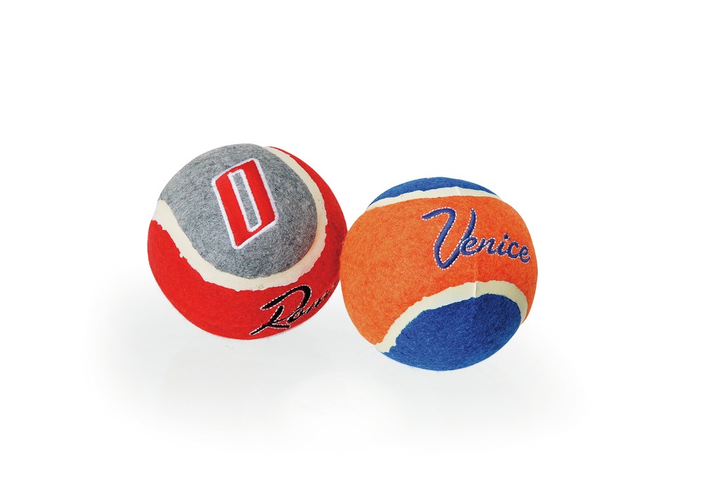Camon gioco cane palla tennis ball city color 80mm
