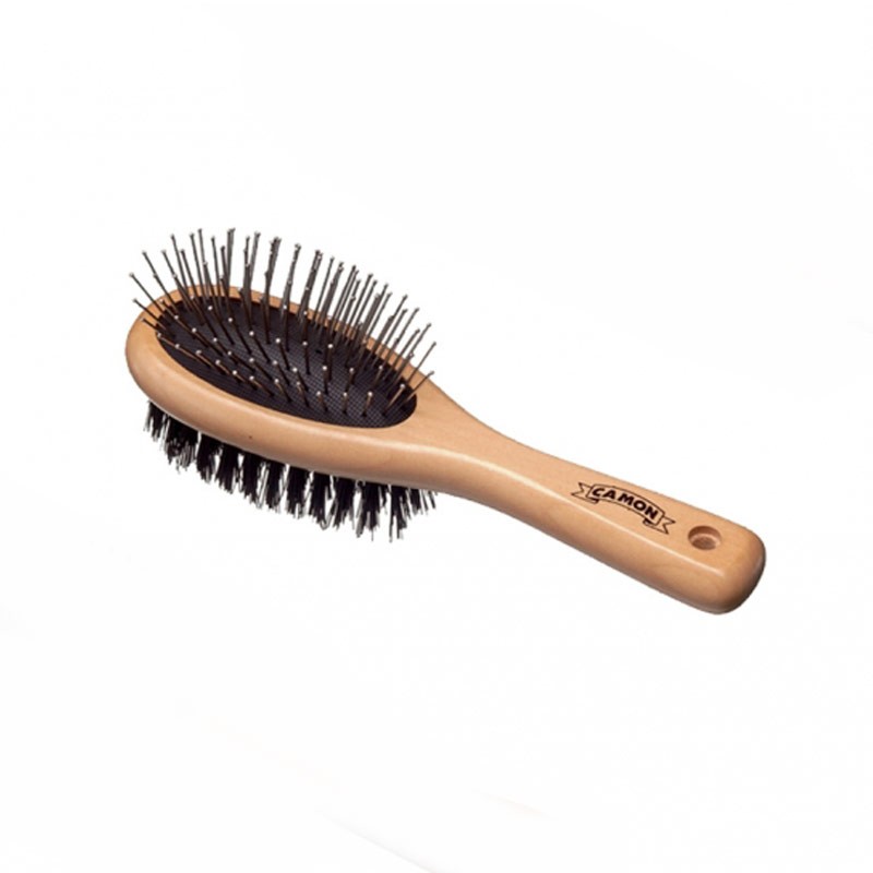 CAMON SPAZZOLA DOPPIA LEGNO