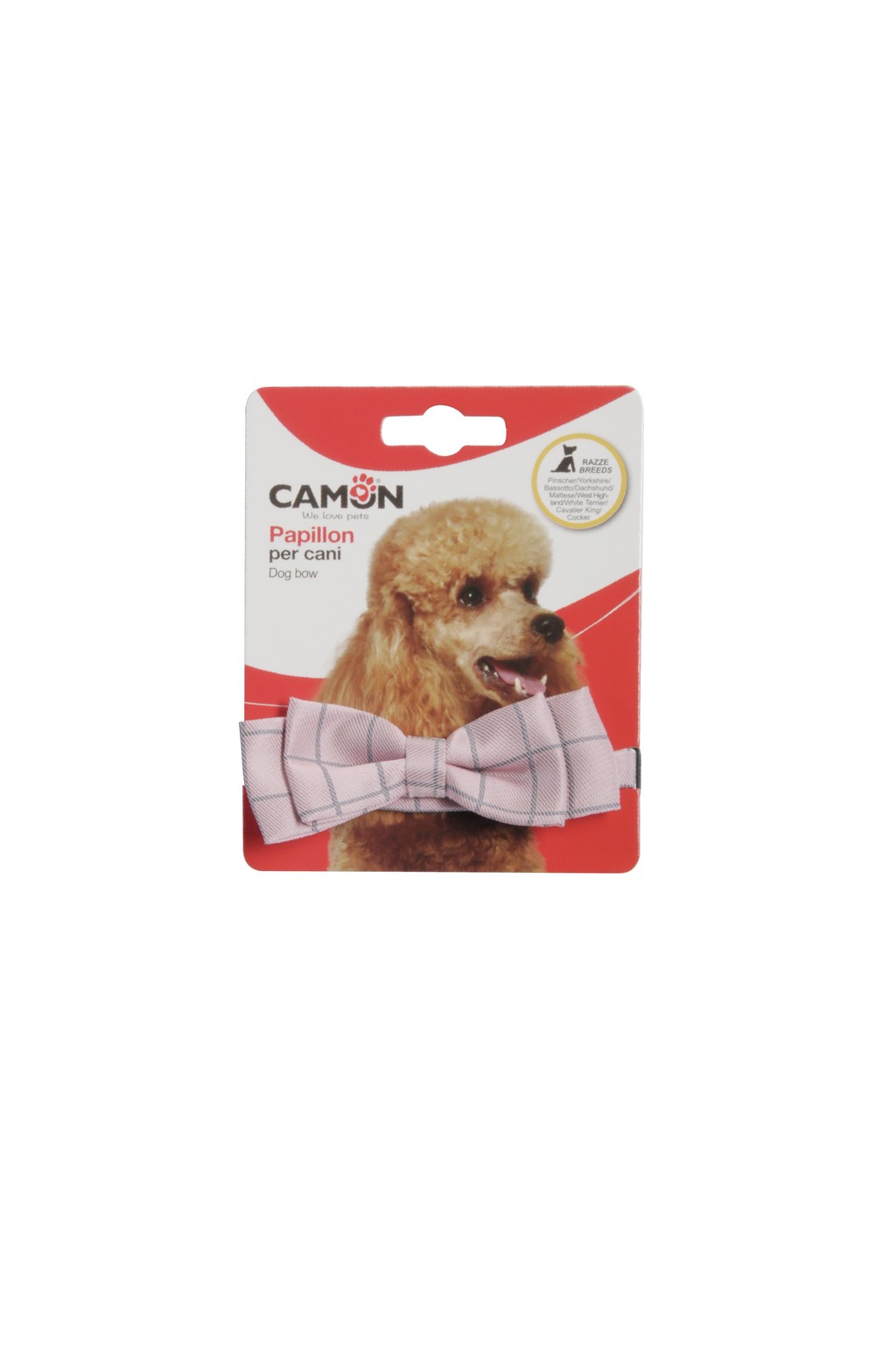 Camon papillon per cani quadri