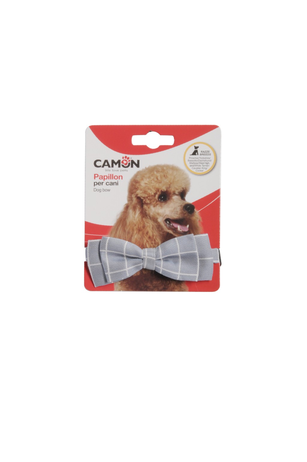 Camon papillon per cani quadri