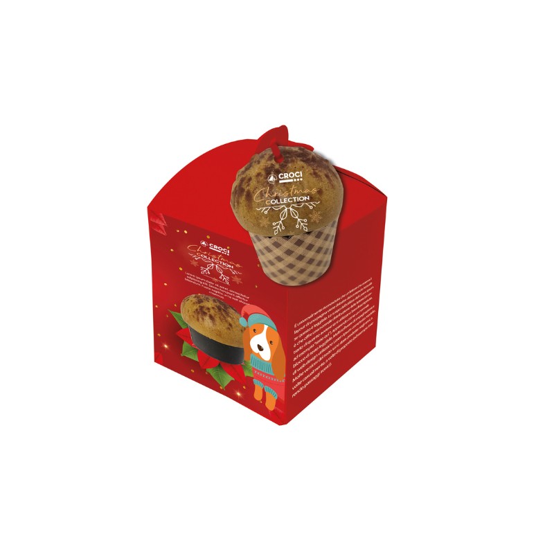 CROCI XMAS SNACK CANE PANETTONE 6CM 105G