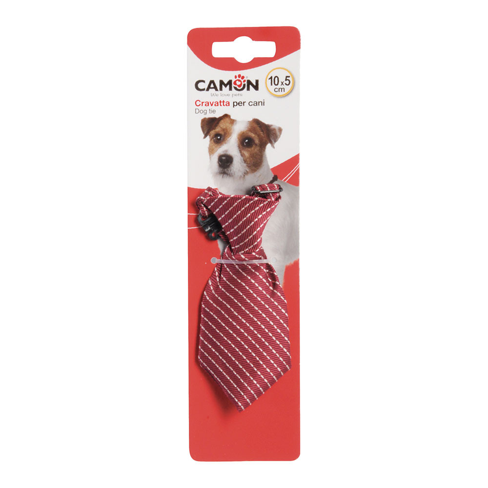 Camon cravattina per cani righe 15x5cm