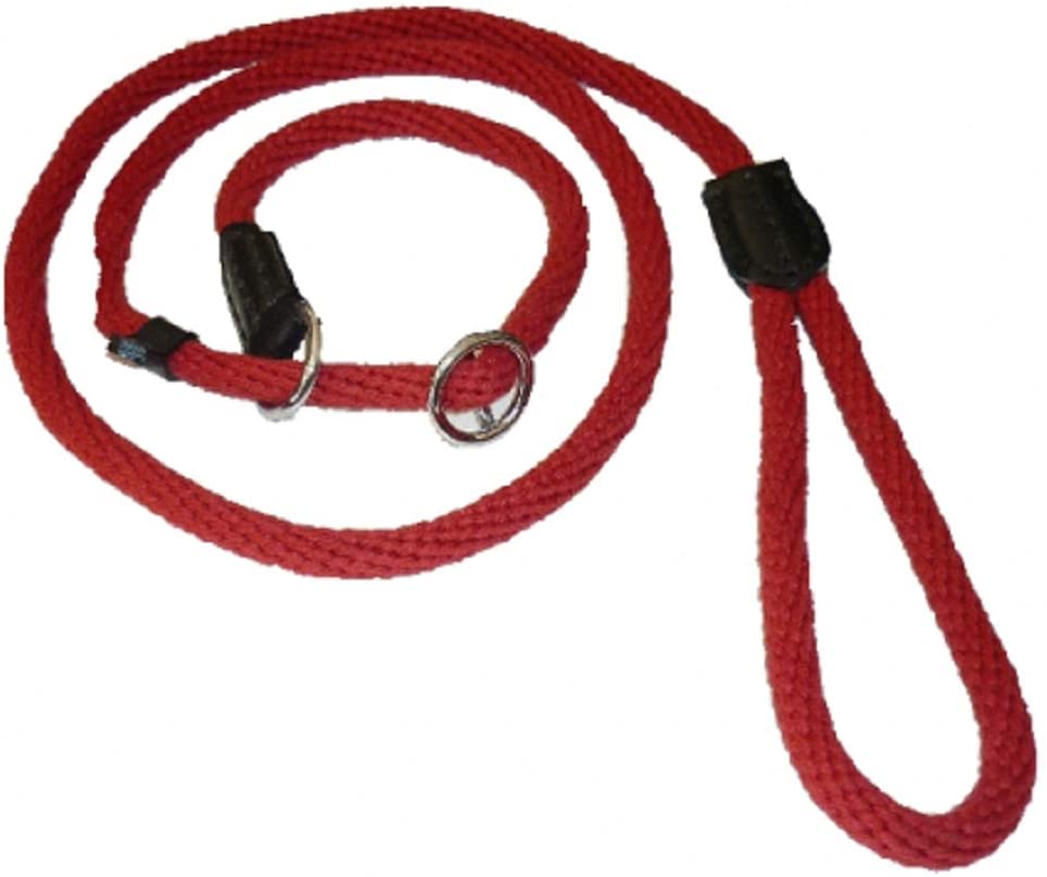 Camon guinzaglio strangolo corda ref rosso 12x1700