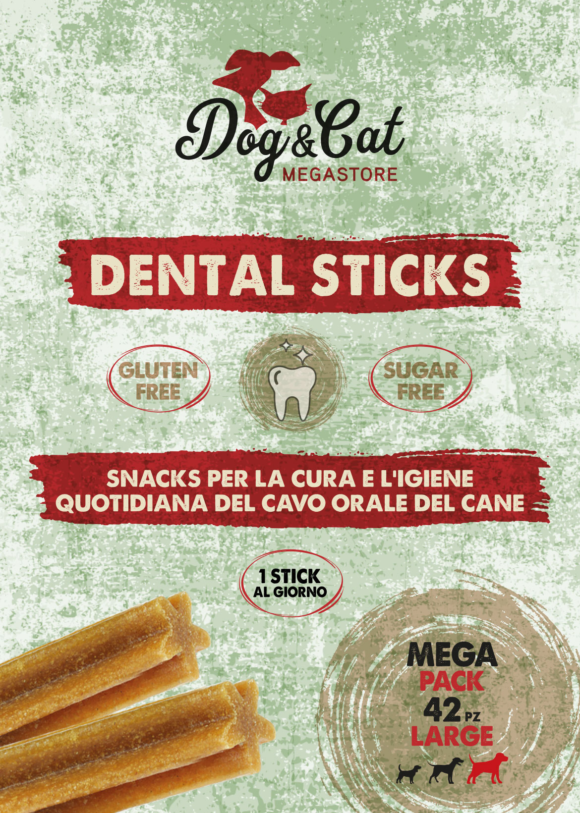 Dog&Cat Dental Sticks Multipack