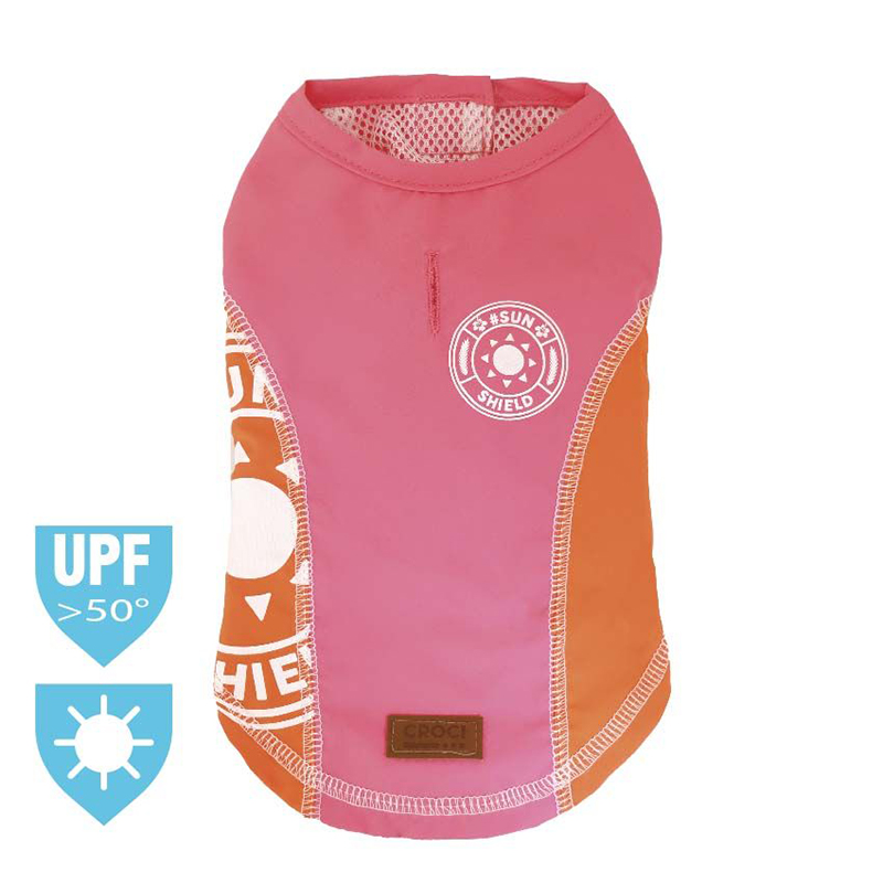 CROCI SUMMER TOP ANTI UV SUNSHIELD ROSA