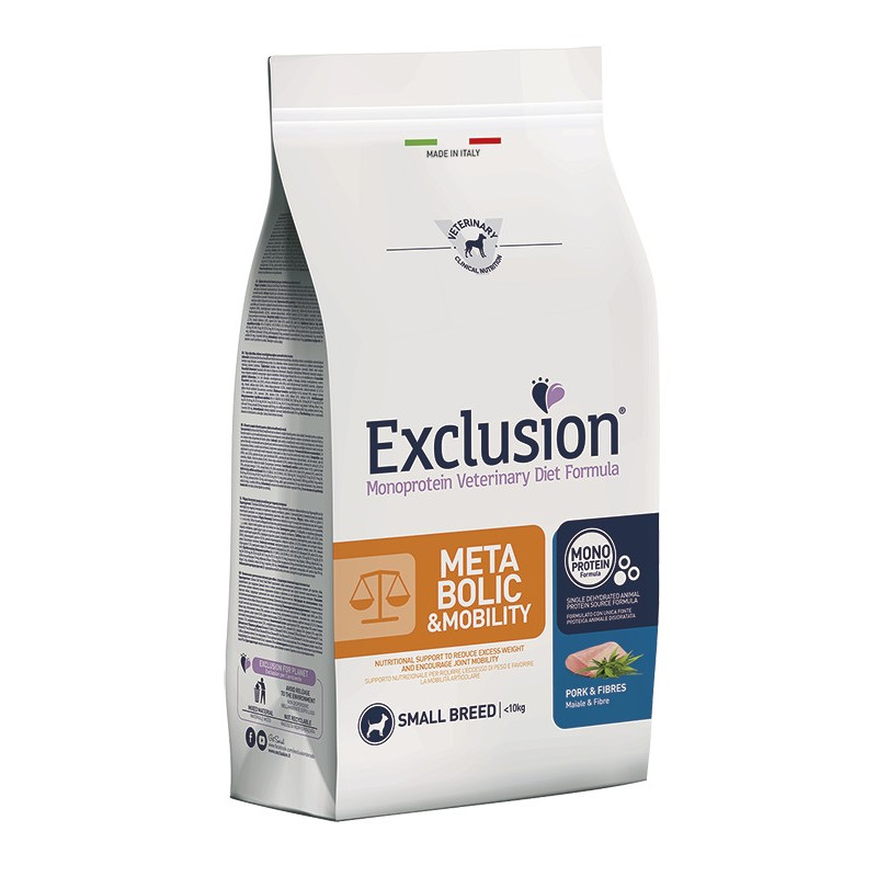 EXCLUSION DIET 2KG METABOLICMOBILITY SMALL MAIALE