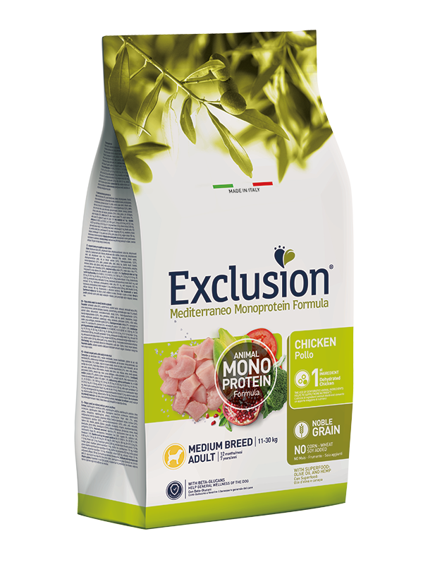 EXCLUSION MEDITERRANEO MEDIUM POLLO