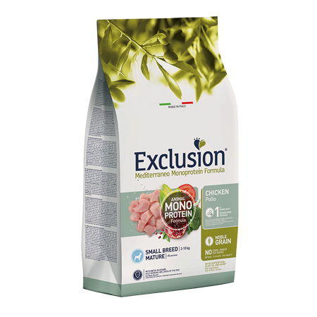 EXCLUSION MEDITERRANEO 2KG MATURE SMALL POLLO
