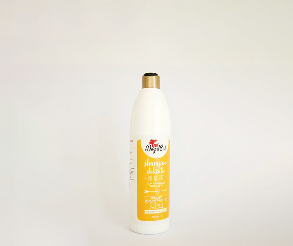 Dogcat 500ml shampoo manti bianchi