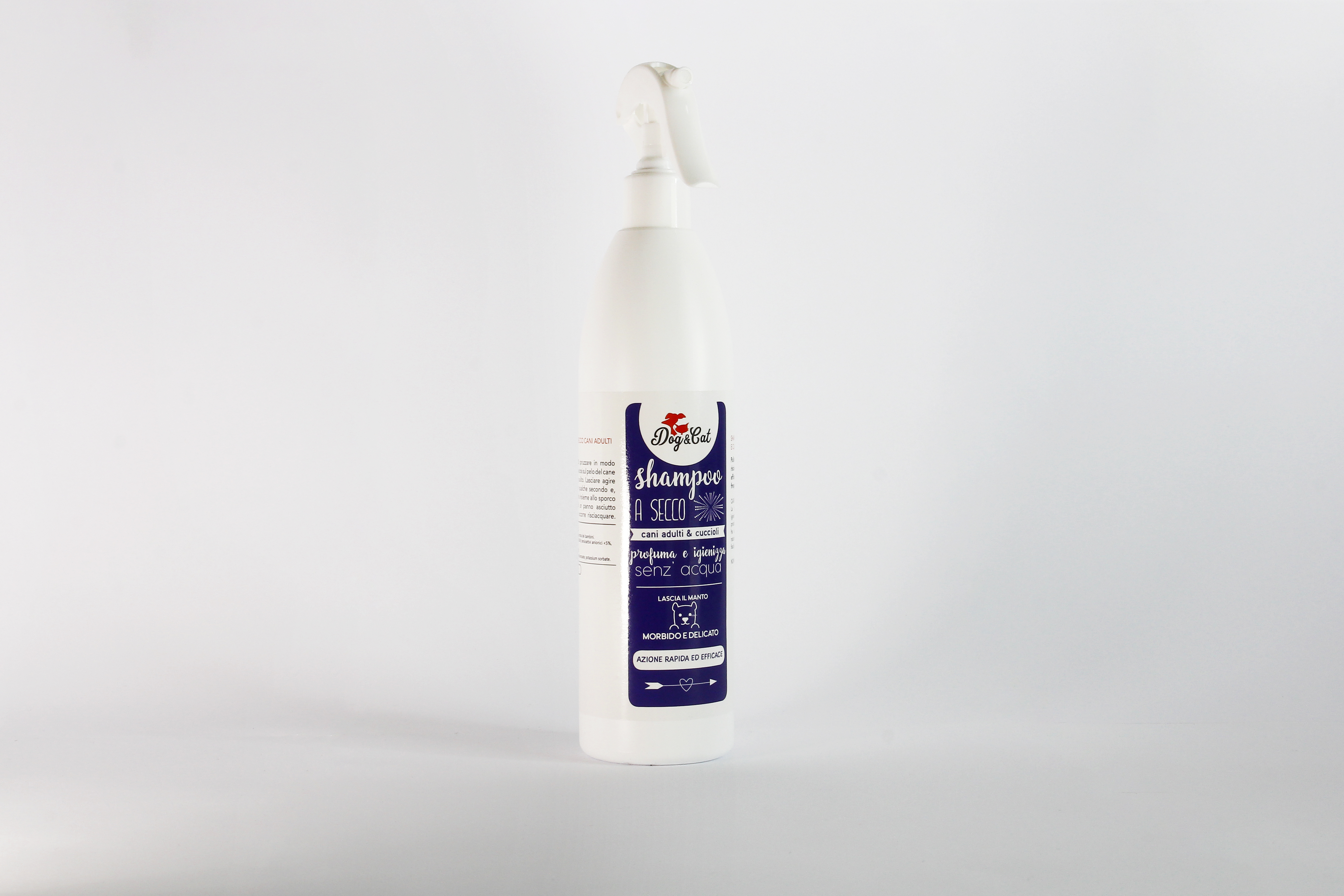 Dogcat 500ml shampoo a secco spray cane 