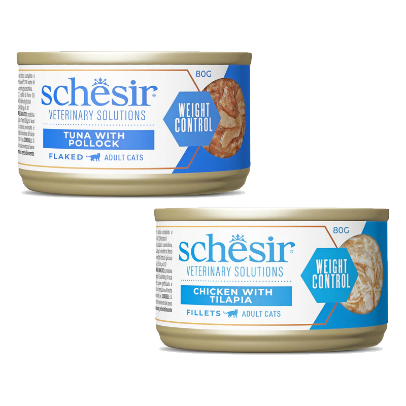 Schesir Vet Multipack 8X80G Weight Control
