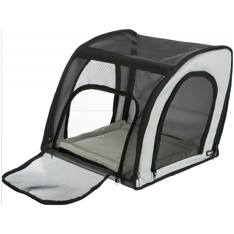Trixie cuccia per auto 44x37x40cm nerogrigio