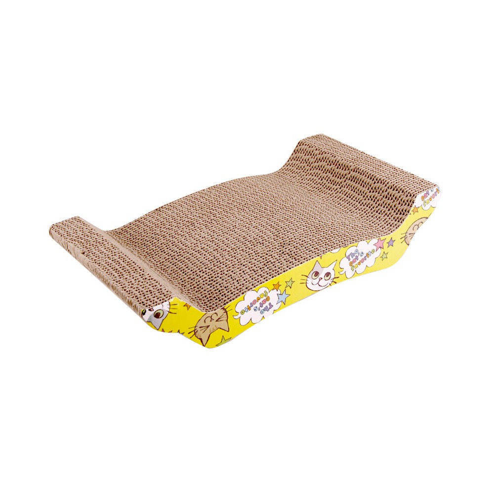 Leopet tiragraffi cartone battello 44x22x7h